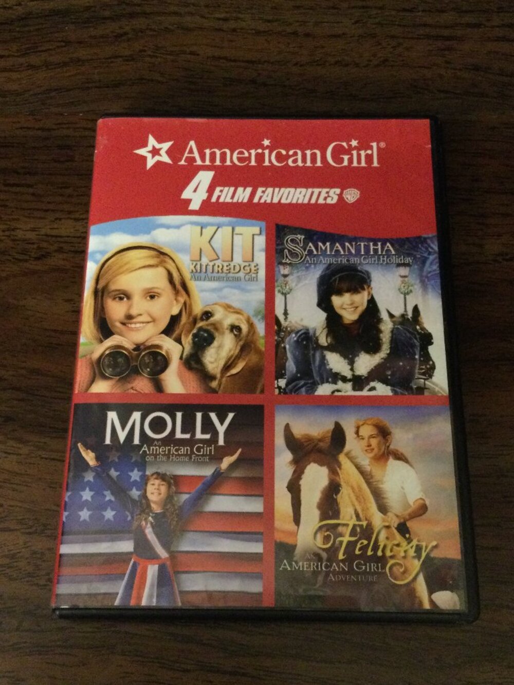 American Girl 4 disc Box Set Film Favorites Included 4 Full-Length Movies